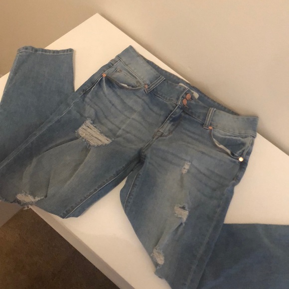charlotte russe boyfriend jeans